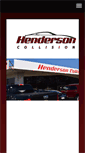 Mobile Screenshot of hendersoncollision.com